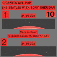 THE BEATLES DISCOGRAPHY SPAIN 1981 00 00 GIGANTES DEL POP VOL 10 THE BEATLES - POLYDOR 24 86 222 - pic 8