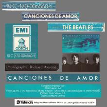 THE BEATLES DISCOGRAPHY SPAIN 1982 00 00 THE BEATLES CANCIONES DE AMOR - 10C 170 - 006. 560 ⁄1 - pic 12