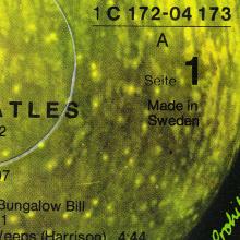 THE BEATLES DISCOGRAPHY SWEDEN - GERMANY 1979 00 00 THE BEATLES (WHITE ALBUM)  - 1C 172-04173⁄4 - White vinyl  - pic 2