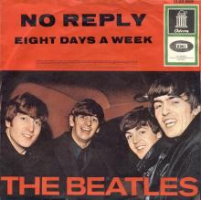 THE BEATLES DISCOGRAPHY SWITZERLAND - ODEON - O 22 893 - NO REPLY ⁄ EIGHT DAYS A WEEK - pic 2