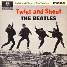 THE BEATLES DISCOGRAPHY UK - 1963 07 12 - TWIST AND SHOUT - GEP 8882 - H - PARLOPHONE - pic 1