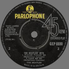 THE BEATLES DISCOGRAPHY UK - 1963 09 06 - THE BEATLES' HITS - GEP 8880 - A - PARLOPHONE - pic 4