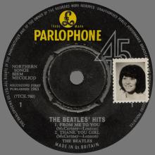 THE BEATLES DISCOGRAPHY UK - 1963 09 06 - THE BEATLES' HITS - GEP 8880 - C - PARLOPHONE  - pic 3