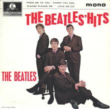 THE BEATLES DISCOGRAPHY UK - 1963 09 06 - THE BEATLES' HITS - GEP 8880 - F - GRAMOPHONE - pic 1