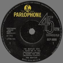 THE BEATLES DISCOGRAPHY UK - 1963 09 06 - THE BEATLES' HITS - GEP 8880 - F - GRAMOPHONE - pic 3