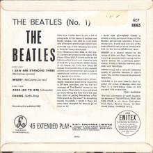 THE BEATLES DISCOGRAPHY UK - 1963 11 01 - THE BEATLES (No.1) - GEP 8883 - A - PARLOPHONE - pic 5