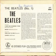 THE BEATLES DISCOGRAPHY UK - 1963 11 01 - THE BEATLES (No.1) - GEP 8883 - B - PARLOPHONE - pic 5