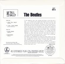 THE BEATLES DISCOGRAPHY UK - 1964 06 19 - LONG TALL SALLY - GEP 8913 - m - PARLOPHONE - 6 02537 99505 9 - RECORD STORE DAY - pic 1