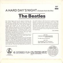 THE BEATLES DISCOGRAPHY UK - 1964 11 06 - EXTRACTS FROM THE FILM A HARD DAY'S NIGHT - GEP 8920 - k - EMI RECORDS - pic 1
