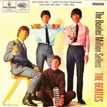 THE BEATLES DISCOGRAPHY UK - 1965 12 06 - THE BEATLES' GOLDEN DISCS (MILLION SELLERS) - GEP 8946 - a k - GRAMOPHONE  EMI RECORDS - pic 1