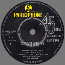 THE BEATLES DISCOGRAPHY UK - 1965 12 06 - THE BEATLES' GOLDEN DISCS (MILLION SELLERS) - GEP 8946 - a k - GRAMOPHONE  EMI RECORDS - pic 5