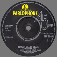 THE BEATLES DISCOGRAPHY UK - 1965 12 06 - THE BEATLES' GOLDEN DISCS (MILLION SELLERS) - GEP 8946 - a k - GRAMOPHONE  EMI RECORDS - pic 6