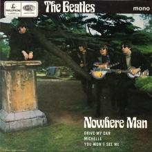 THE BEATLES DISCOGRAPHY UK - 1966 07 08 - NOWHERE MAN - GEP 8952 - a c - GRAMOPHONE -1 - pic 1