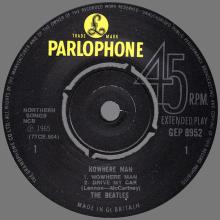 THE BEATLES DISCOGRAPHY UK - 1966 07 08 - NOWHERE MAN - GEP 8952 - a c - GRAMOPHONE -1 - pic 6