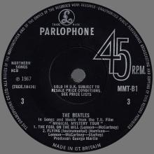THE BEATLES DISCOGRAPHY UK - 1967 12 08 - MAGICAL MYSTERY TOUR - MMT-1 MONO - b - SOLID CENTER  - pic 7