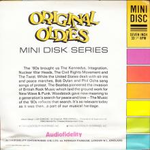 THE BEATLES DISCOGRAPHY UK - 1984 00 00 - MATCHBOX - MINI DISC ORIGINAL OLDIES VOLUME 14 MD 614 - pic 1