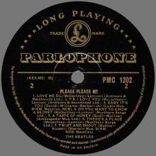 THE BEATLES DISCOGRAPHY UK 1963 03 22 PLEASE PLEASE ME - PMC 1202 - B 2 - GOLD LABEL - pic 1