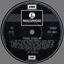 THE BEATLES DISCOGRAPHY UK 1963 04 26 PLEASE PLEASE ME - PCS 3042 - I - B - TWO EMI LOGO LABEL - pic 3