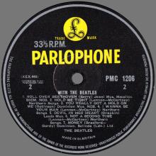 THE BEATLES DISCOGRAPHY UK 1963 11 22 WITH THE BEATLES - MONO PMC 1206 - B 1 - YELLOW LABEL - pic 4