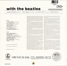 THE BEATLES DISCOGRAPHY UK 1963 11 22 WITH THE BEATLES - MONO PMC 1206 - D - TWO EMI LOGO LABEL - BARCODED - 0 077774 643610 - pic 1