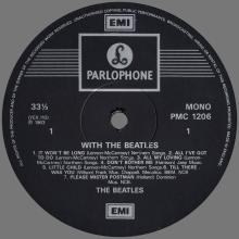 THE BEATLES DISCOGRAPHY UK 1963 11 22 WITH THE BEATLES - MONO PMC 1206 - D - TWO EMI LOGO LABEL - BARCODED - 0 077774 643610 - pic 3