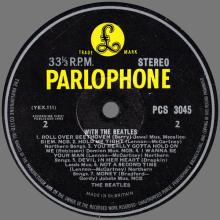 THE BEATLES DISCOGRAPHY UK 1963 11 22 WITH THE BEATLES - STEREO PCS 3045 - A 1 - YELLOW LABEL  - pic 4