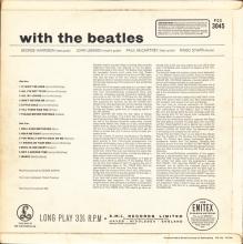 THE BEATLES DISCOGRAPHY UK 1963 11 22 WITH THE BEATLES - STEREO PCS 3045 - A 2 -  YELLOW LABEL - pic 2