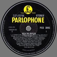 THE BEATLES DISCOGRAPHY UK 1963 11 22 WITH THE BEATLES - STEREO PCS 3045 - A 2 -  YELLOW LABEL - pic 3