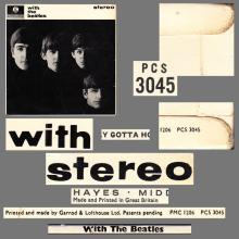 THE BEATLES DISCOGRAPHY UK 1963 11 22 WITH THE BEATLES - STEREO PCS 3045 - A 2 -  YELLOW LABEL - pic 6