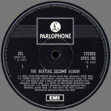 THE BEATLES DISCOGRAPHY UK 1964 04 10 THE BEATLES' SECOND ALBUM - CPCS 103 - Export 1969 - pic 3