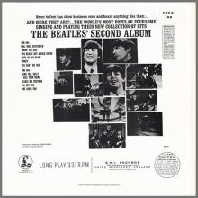 THE BEATLES DISCOGRAPHY UK 1964 04 10 THE BEATLES' SECOND ALBUM - CPCS 103 - Export 1971 - pic 2
