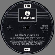 THE BEATLES DISCOGRAPHY UK 1964 04 10 THE BEATLES' SECOND ALBUM - CPCS 103 - Export 1971 - pic 1