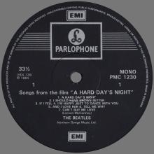 THE BEATLES DISCOGRAPHY UK 1964 07 10 - A HARD DAY'S NIGHT - MONO PMC 1230 - F - YELLOW LABEL  - pic 3