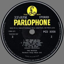 THE BEATLES DISCOGRAPHY UK 1964 07 10 - A HARD DAY'S NIGHT - PCS 3058 - A - YELLOW LABEL - pic 4