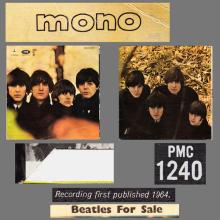 THE BEATLES DISCOGRAPHY UK 1964 12 04 - BEATLES FOR SALE - MONO PMC 1240 - A - YELLOW LABEL - pic 6