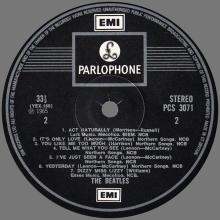 THE BEATLES DISCOGRAPHY UK 1965 08 06 - HELP! - PCS 3071 - F - TWO WHITE EMI LOGO LABEL - BC 13 - pic 4