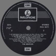 THE BEATLES DISCOGRAPHY UK 1965 08 06 - HELP! - PCS 3071 - I - TWO SILVER EMI LOGOS - pic 1