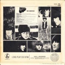 THE BEATLES DISCOGRAPHY UK 1965 12 03 - RUBBER SOUL - MONO PMC 1267 - B - YELLOW LABEL - pic 2