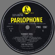 THE BEATLES DISCOGRAPHY UK 1965 12 03 - RUBBER SOUL - MONO PMC 1267 - B - YELLOW LABEL - pic 3