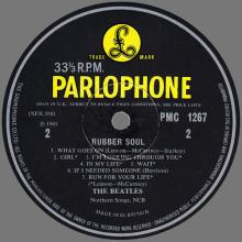 THE BEATLES DISCOGRAPHY UK 1965 12 03 - RUBBER SOUL - MONO PMC 1267 - B - YELLOW LABEL - pic 1