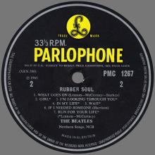 THE BEATLES DISCOGRAPHY UK 1965 12 03 - RUBBER SOUL - MONO PMC 1267 - A 2 - YELLOW LABEL - pic 1