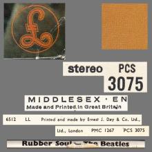 THE BEATLES DISCOGRAPHY UK 1965 12 03 - RUBBER SOUL - PCS 3075 - A 2 - YELLOW LABEL - pic 6