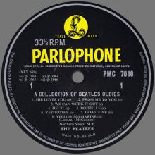 THE BEATLES DISCOGRAPHY UK 1966 12 10 - A COLLECTION OF BEATLES OLDIES - MONO PMC 7016 - pic 3