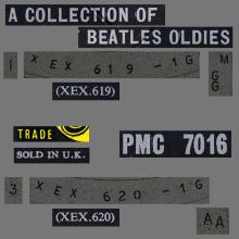 THE BEATLES DISCOGRAPHY UK 1966 12 10 - A COLLECTION OF BEATLES OLDIES - MONO PMC 7016 - pic 5