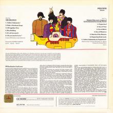 THE BEATLES DISCOGRAPHY UK 1969 01 17 - THE BEATLES YELLOW SUBMARINE - PPCS 7070 - Export 1969 - pic 1