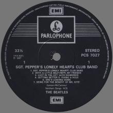 THE BEATLES DISCOGRAPHY UK 1967 06 01 SGT PEPPERS LONELY HEARTS CLUB BAND - PCS 7027 - I - TWO SILVER EMI LOGOS - pic 3