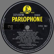 THE BEATLES DISCOGRAPHY UK 1968 11 22 THE BEATLES (WHITE ALBUM) - PPCS 7067 ⁄ 7068 - Export - pic 1