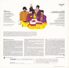 THE BEATLES DISCOGRAPHY UK 1969 01 17 - THE BEATLES YELLOW SUBMARINE - PCS 7070 - D - APPLE - BC 13 - pic 2