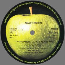 THE BEATLES DISCOGRAPHY UK 1969 01 17 - THE BEATLES YELLOW SUBMARINE - PCS 7070 - D - APPLE - BC 13 - pic 1