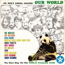 THE BEATLES DISCOGRAPHY UK 1969 NO-ONE'S GONNA CHANGE OUR WORLD - SRS 5013 - pic 1